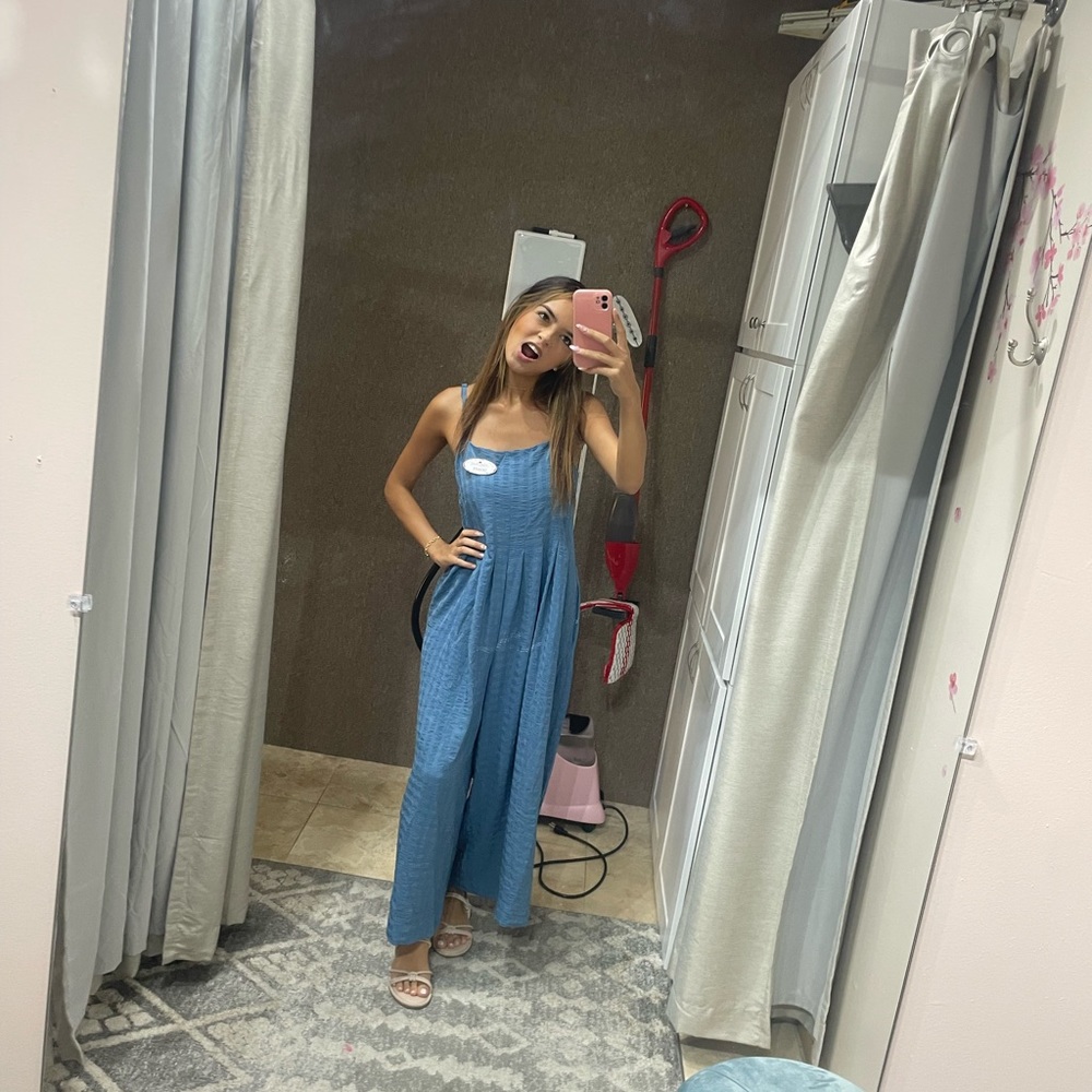 Gigo blue jumpsuit